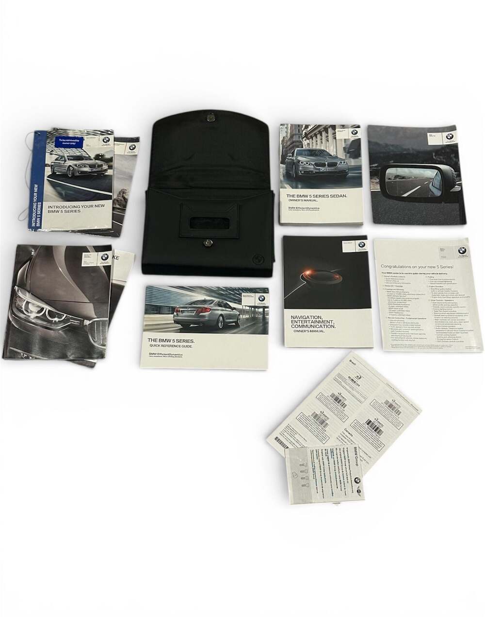 2015 BMW 5 SERIES 528i 535i 550i OWNERS MANUAL NAVIGATION 15 OEM Sealed